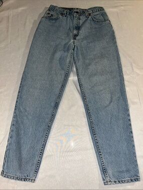 Vintage 90s Levi’s 951 Orange Tab USA Mom Jeans High Rise Size 8